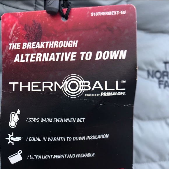 North Face Thermoball puffer jacket - new cond XL - Picture 7 of 8